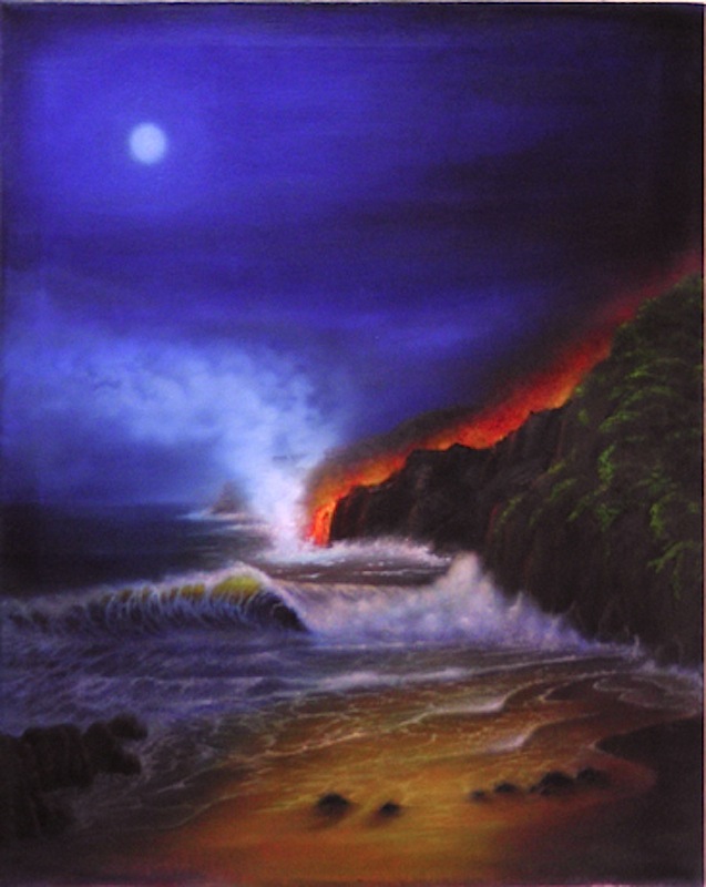 Earth, Air, Fire and Water I by Bill Walker