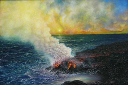 Earth, Air, Fire and Water II by Bill Walker